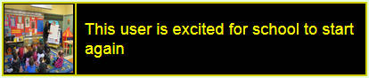 a classroom 'this user is excited for school to start again'