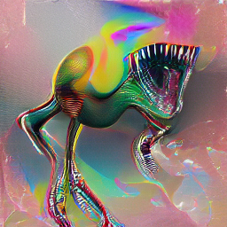 a fish like creature with sharp teeth