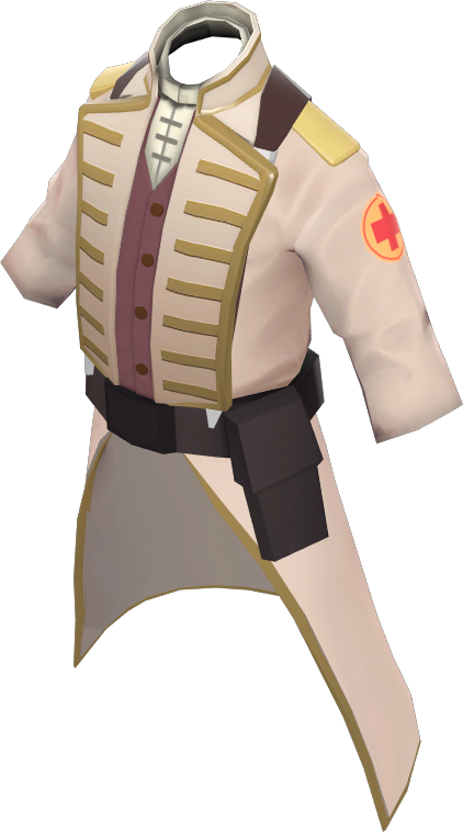 a jacket in the style of a pompous british person with epaulettes