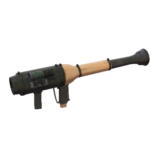 a thin and compact rocket launcher
